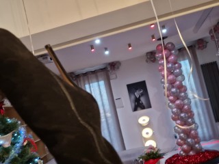 Sexy Chick Stripper Gets Her Box Spanked