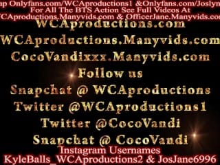 Sensual Damsel Kyle Balls WCA Shows Off Her Cunt