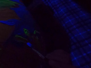 Suggestive Pervert Stripper Shows Off Her Twat