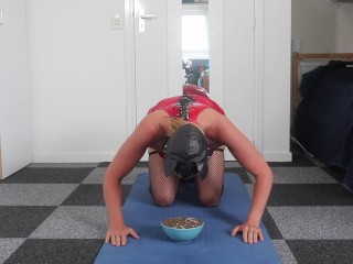 Dazzling Cumslut Stripper Has A Musky Ass